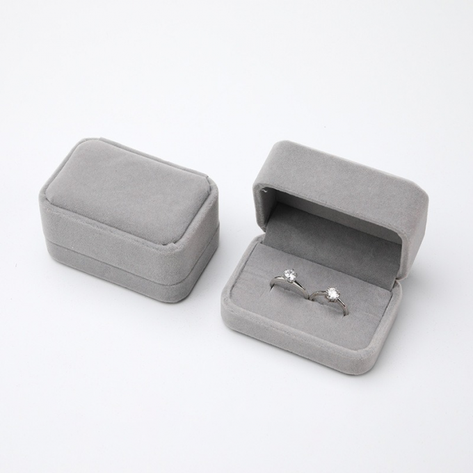 Joyeros de la caja del cajón, pulsera pendiente del collar de los pendientes del anillo de embalaje del joyero para recibir un papel 0