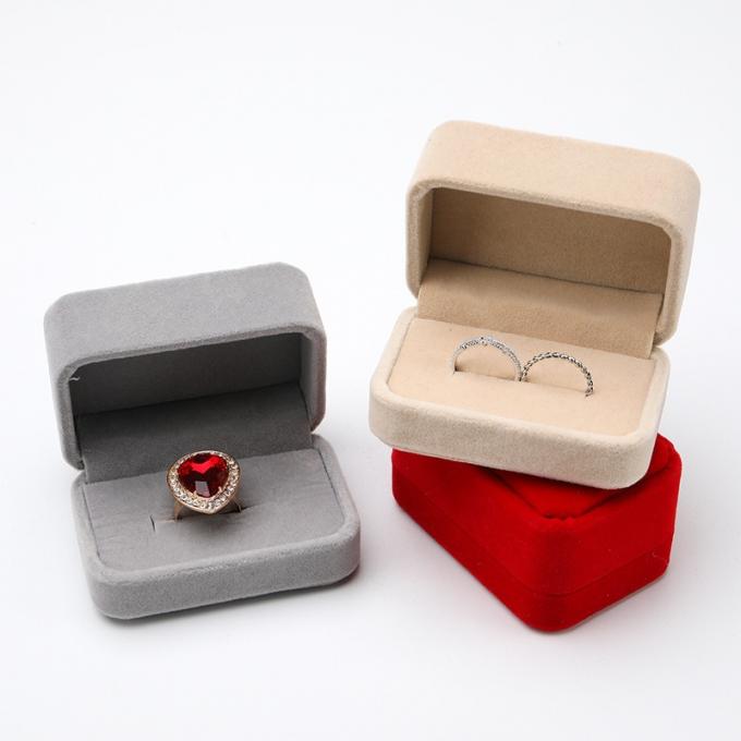 Joyeros de la caja del cajón, pulsera pendiente del collar de los pendientes del anillo de embalaje del joyero para recibir un papel 1