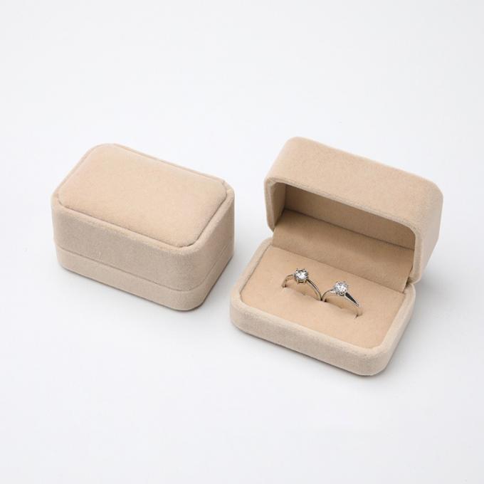 Joyeros de la caja del cajón, pulsera pendiente del collar de los pendientes del anillo de embalaje del joyero para recibir un papel 4