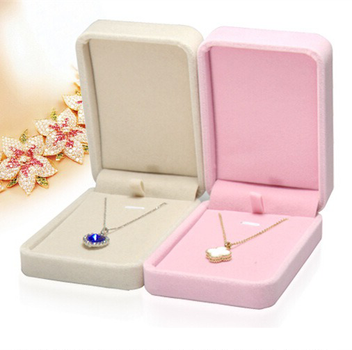 Manufacturers wholesale upscale elegant flocking jewelry box jewelry box gift box 1