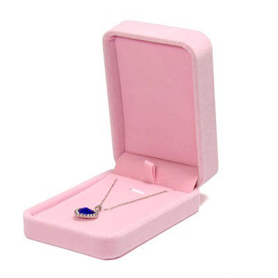 Manufacturers wholesale upscale elegant flocking jewelry box jewelry box gift box 3