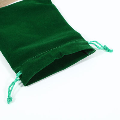 Color sólido y suavidad simple del estilo y pantalla reunida amistosa de la tela de la piel que imprime el bolso del almacenamiento del artículo de la cuerda del sellado de oro